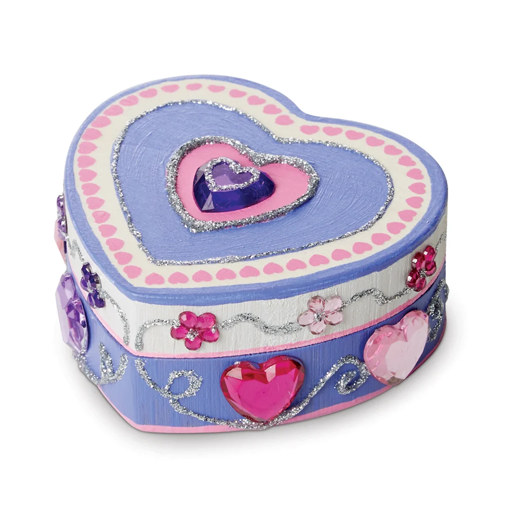 Decorate Your Own Wooden Heart Box 8850 - Image 3