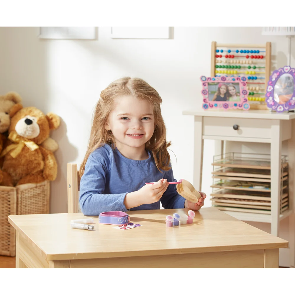 Decorate Your Own Wooden Heart Box 8850 - Image 4