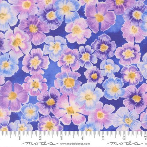 Delphinium Collection Auricula Floral Cotton Fabric 24650 - Image 3