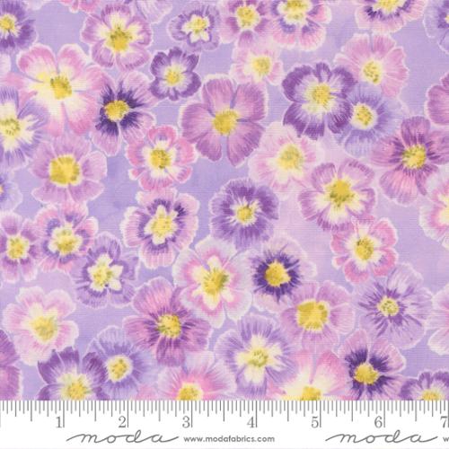 Delphinium Collection Auricula Floral Cotton Fabric 24650 - Image 4