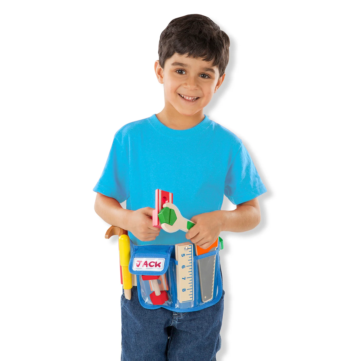 Deluxe Wooden Tool Belt Set 5174 - Image 3