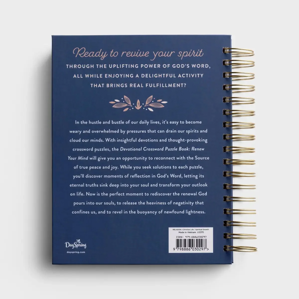 Devotional Crossword Puzzle Book - Renew Your Mind U3370 - Image 4