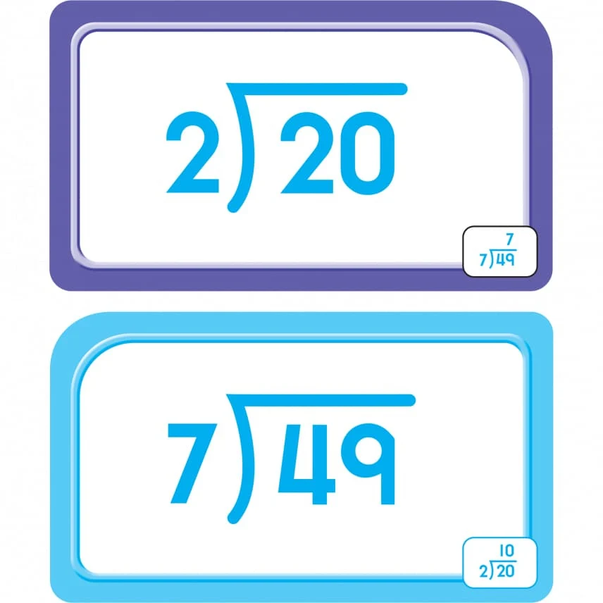 Division 0 to 12 Flash Cards 04017 - Image 3