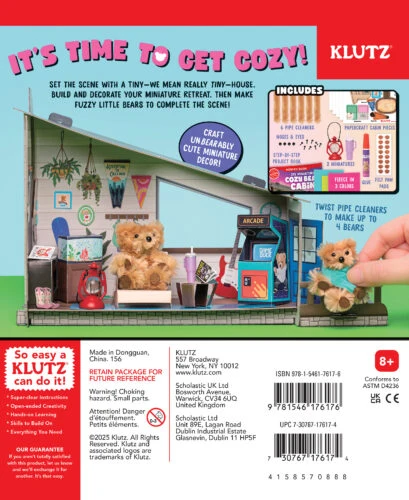 DIY Miniature Cozy Bear Cabin 9781546176176 - Image 2