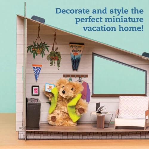 DIY Miniature Cozy Bear Cabin 9781546176176 - Image 5