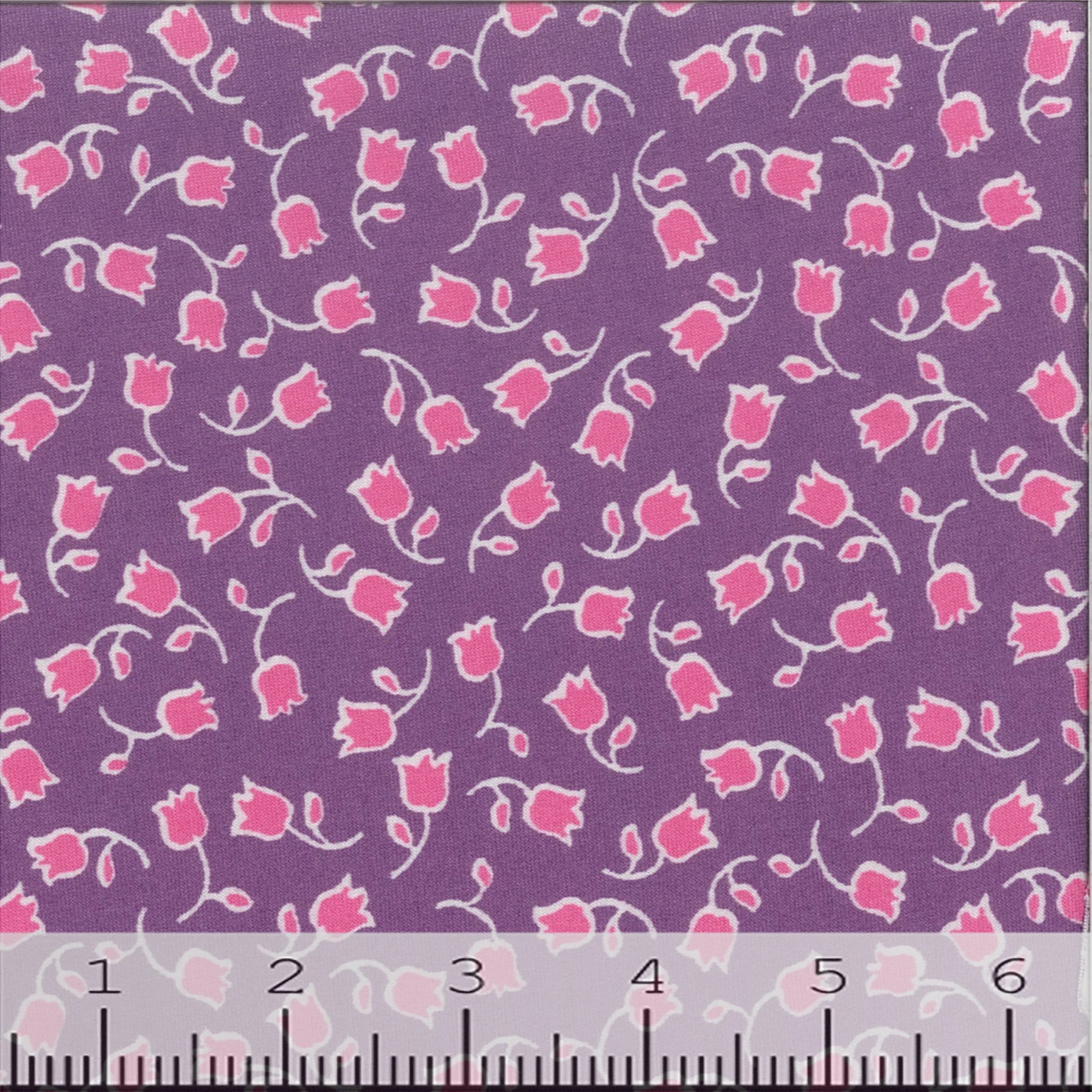 Double Brushed Floral Print Knit Fabric 380 - Image 2
