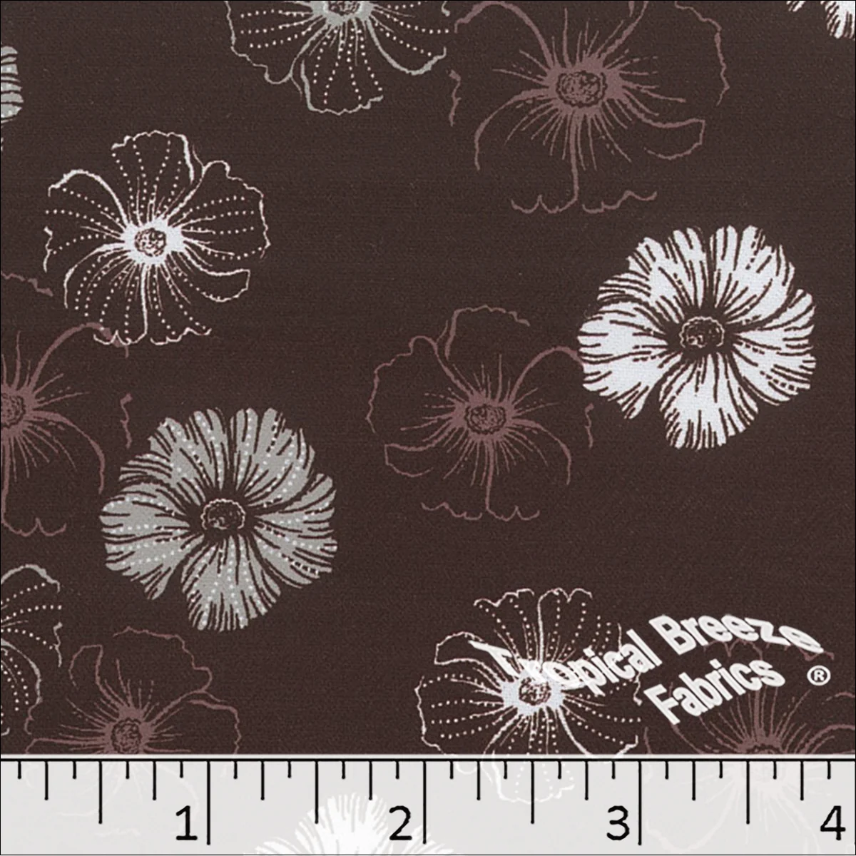 Dream Crepe Stretch Floral Print Polyester Fabric 04944 - Image 2