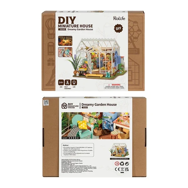 Dreamy Garden House DIY Miniature House Kit DG163 - Image 6