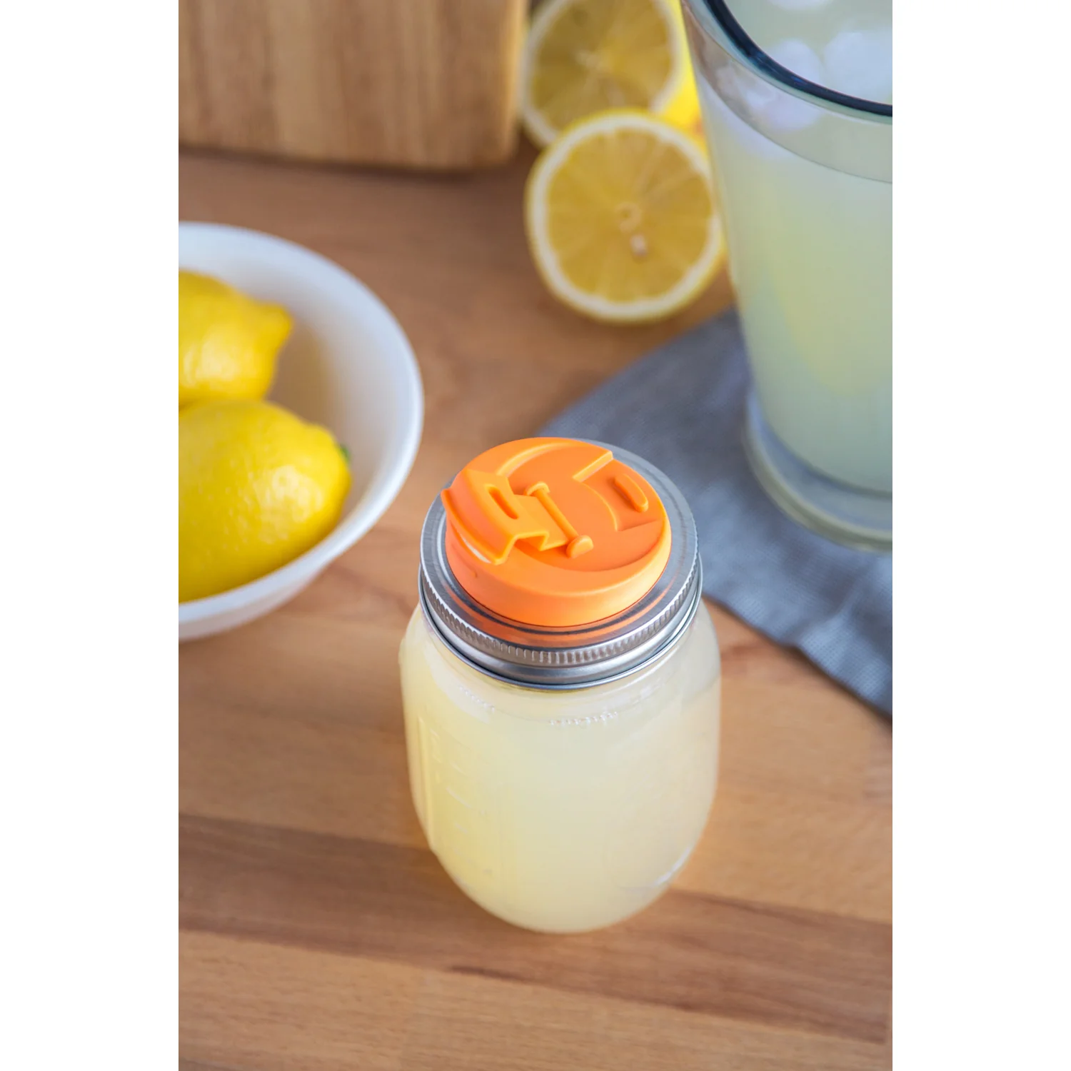 Drinking Cup Mason Jar Lid 82615 - Image 4