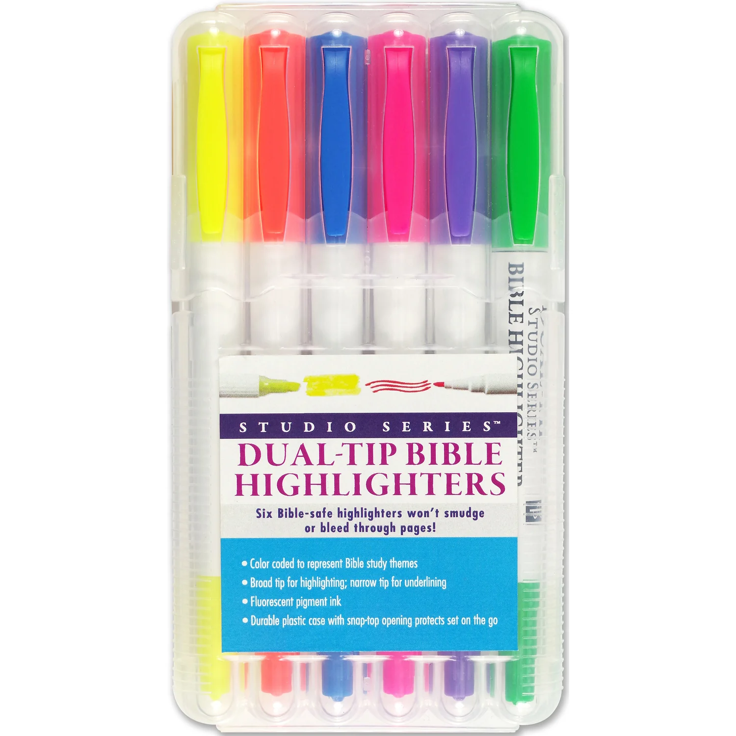Dual-Tipped Bible Highlighters Set of 6 329875