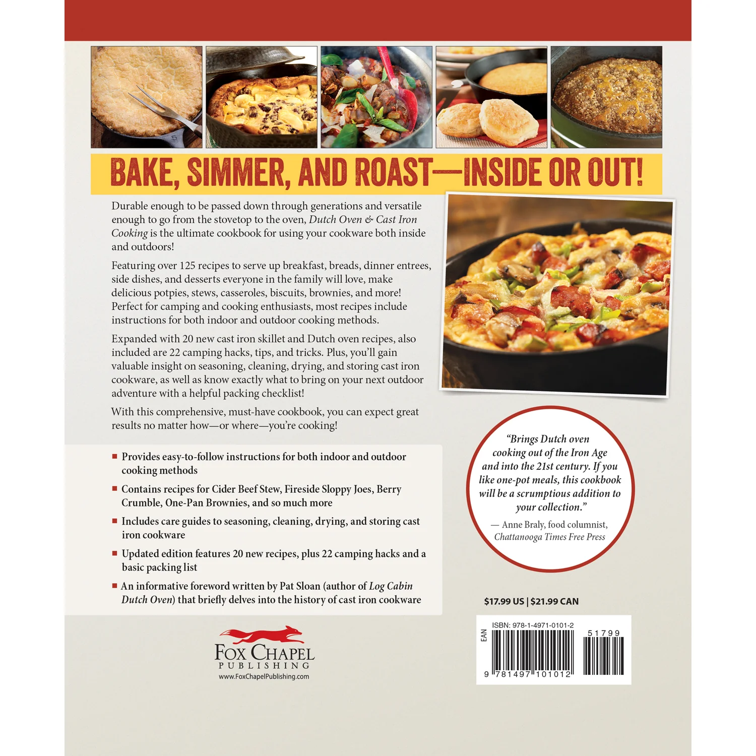 Dutch Oven & Cast Iron Cooking by Anne Schaeffer 9781497101012 - Image 2