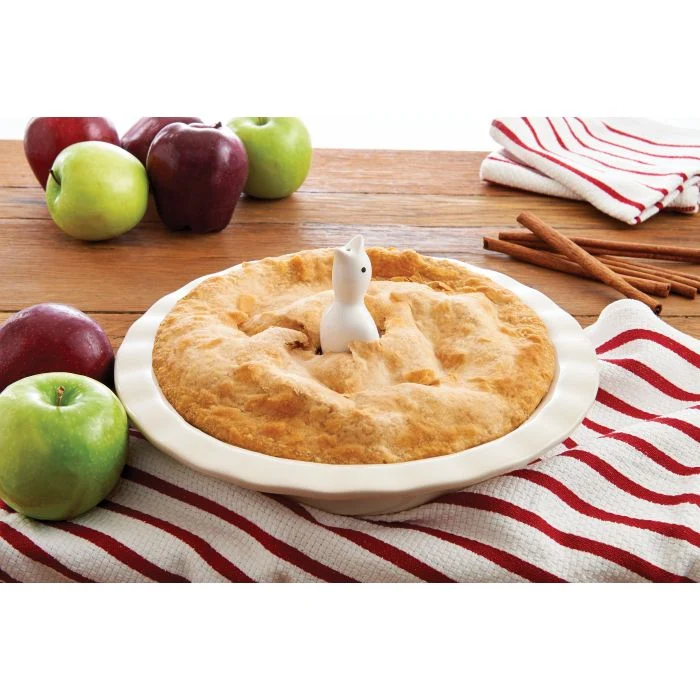 Easy-as-Pie Ceramic Pie Plate 98063 - Image 2