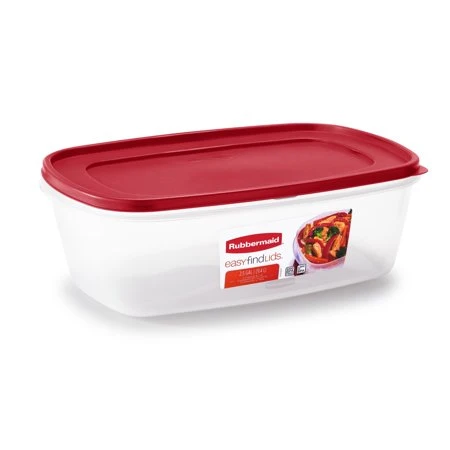 EasyFindLids 2.5 Gallon Rectangle Food Storage Container 500-2112342