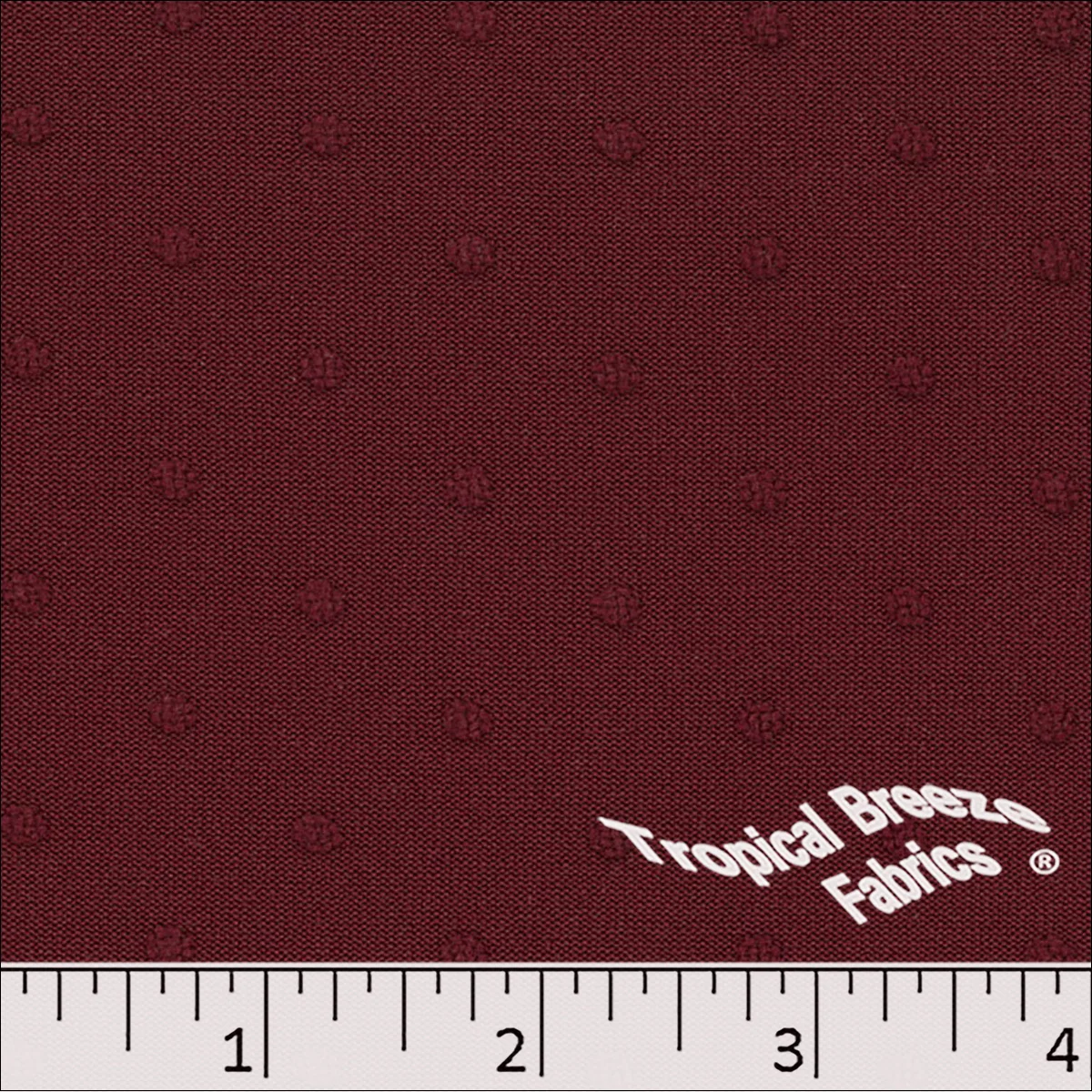 Embossed Swiss Dot Polyester Knit Fabric 32323 - Image 22