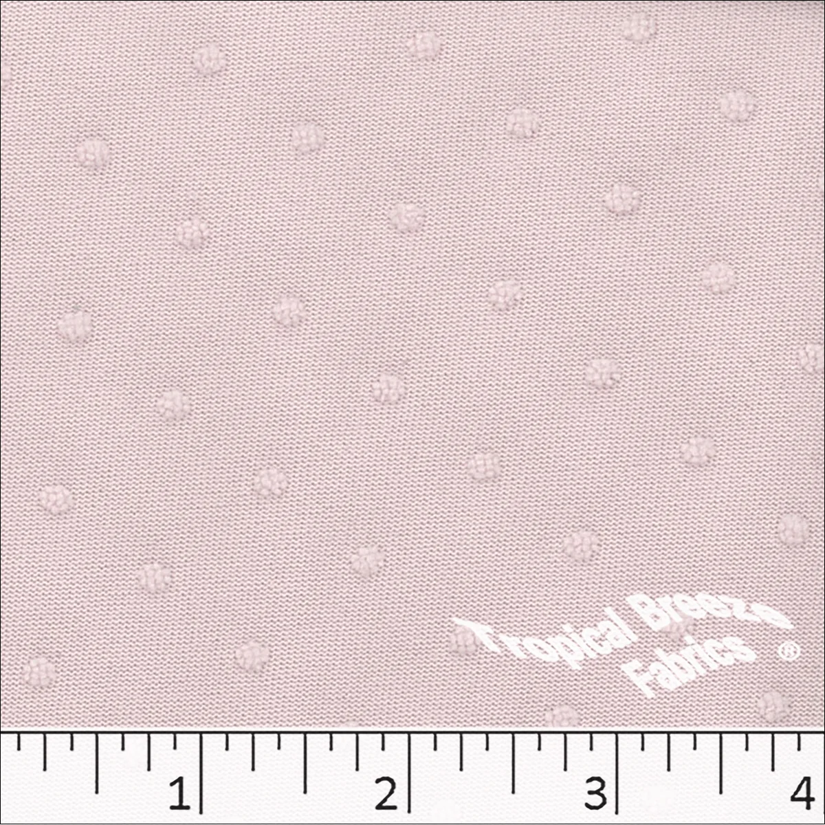 Embossed Swiss Dot Polyester Knit Fabric 32323 - Image 25