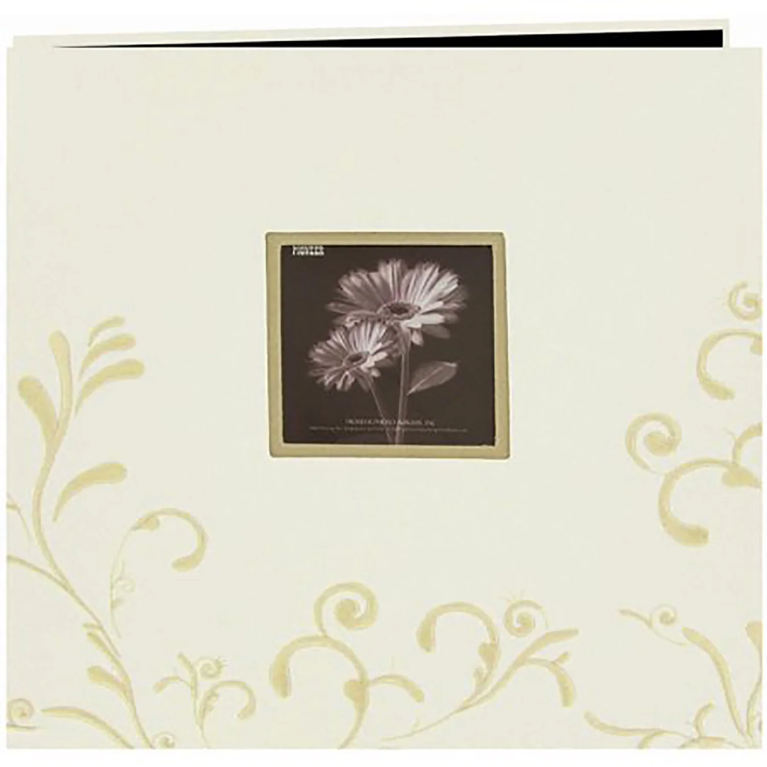 Embroidered Scroll Fabric Scrapbook MB-10CES