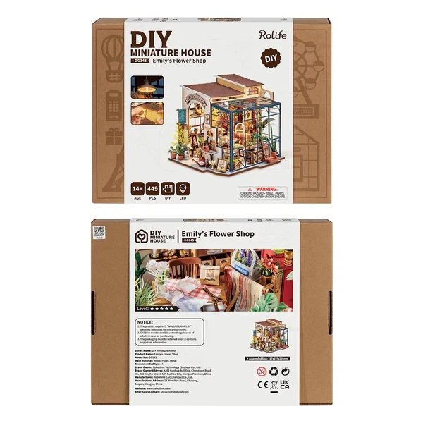 Emily's Flower Shop Miniature House DG145 - Image 5