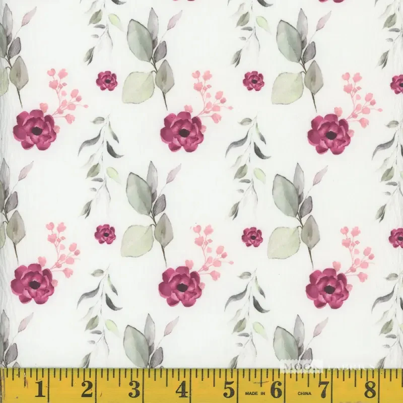 Eucalyptus Bliss Pine Skin Fabric 1382 - Image 2