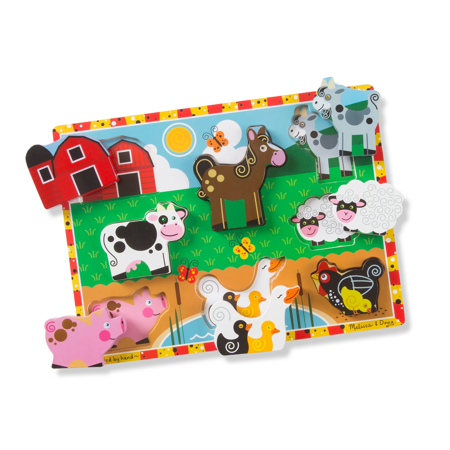 Farm Animals Chunky Wooden Puzzle 3723 - Image 5