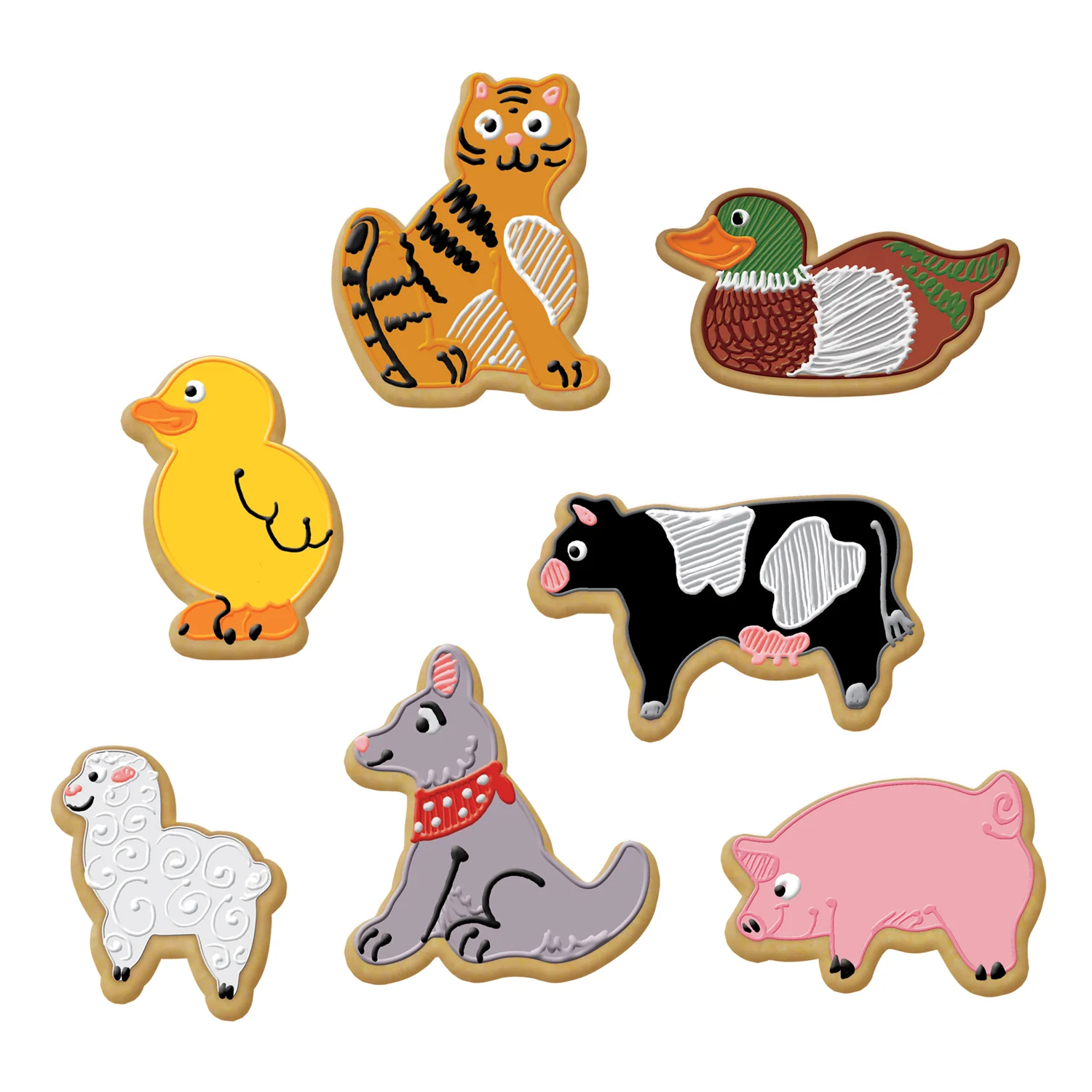 Farm Animals Cookie Cutter Set 3651 - Image 6