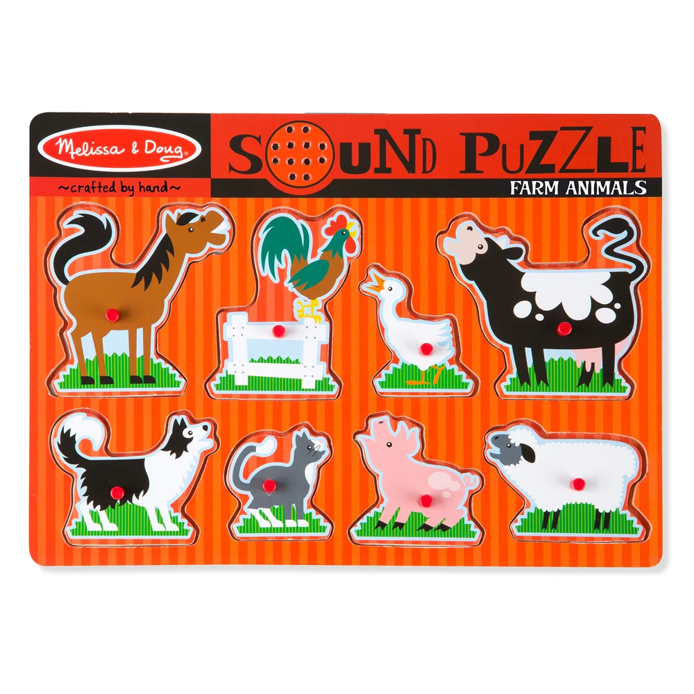 Farm Animals Sound Puzzle 726