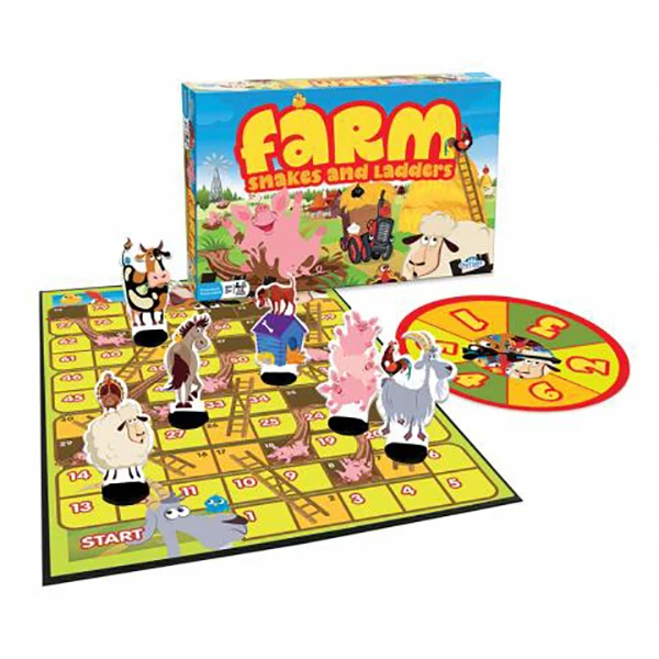 Farm Snakes & Ladders Game 19237 - Image 2