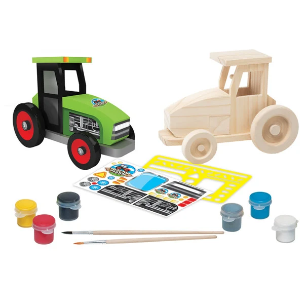 Farm Tractor Wood Paint Kit 21901 - Image 3
