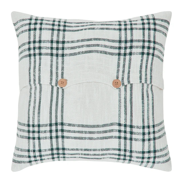 Farmhouse Plaid Throw Pillow 80 - Image 3