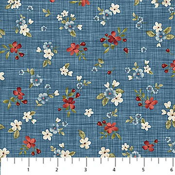 Farmhouse Sampler Collection Small Floral Cotton Fabric 28605