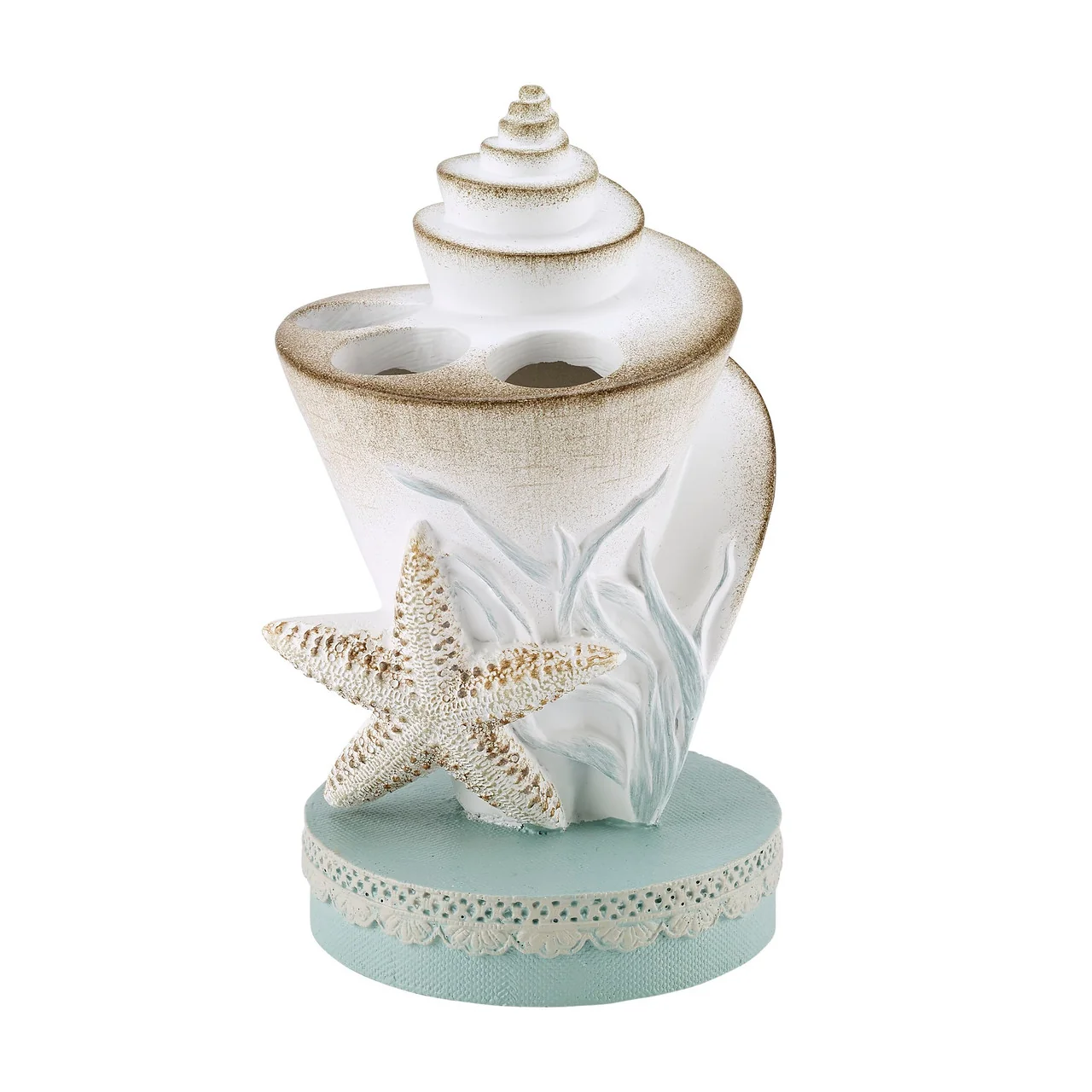 Farmhouse Shell Toothbrush Holder 13700B