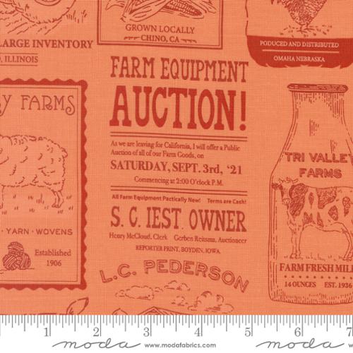 Farmstead Collection Vintage Farm Advertisements Cotton Fabric 20902
