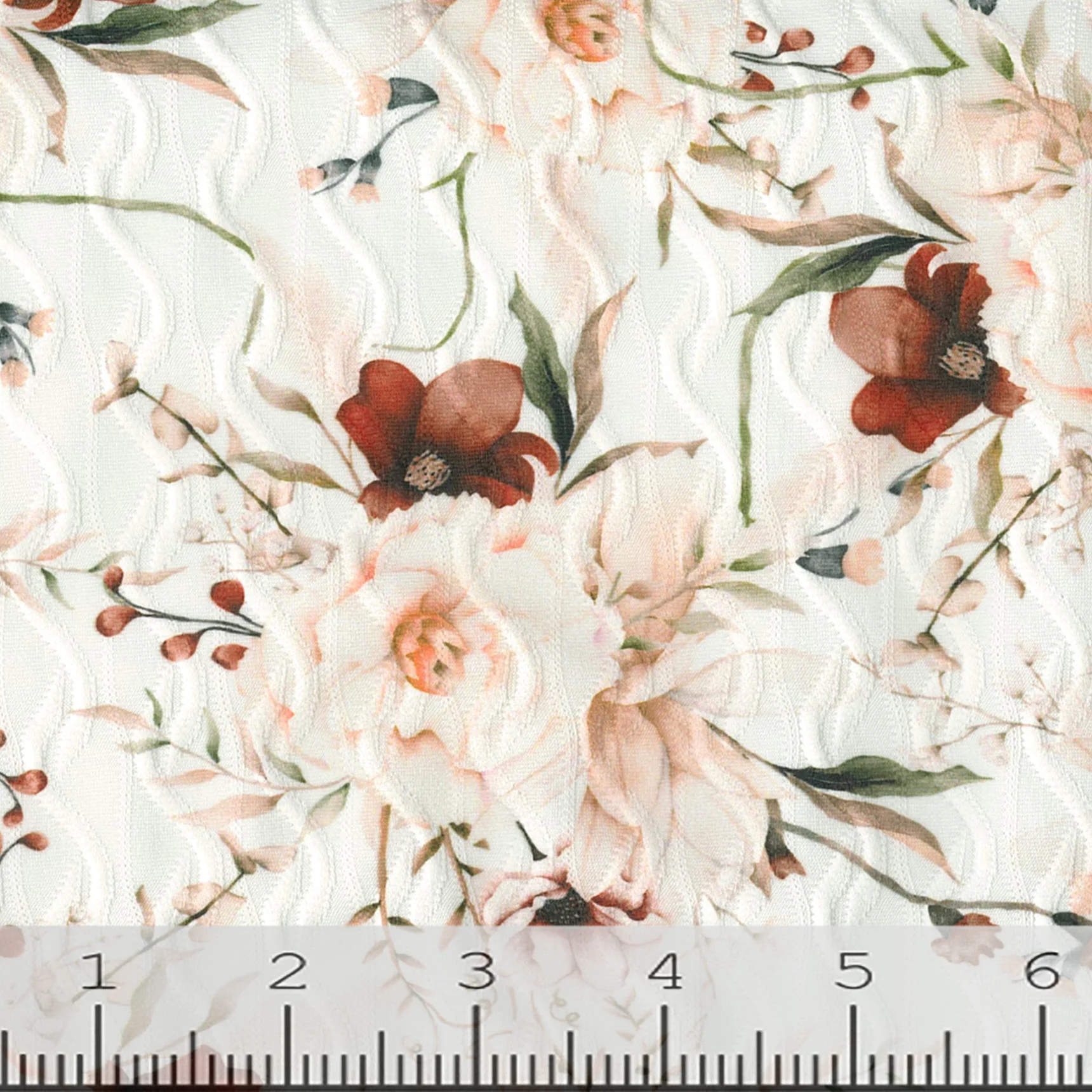 Fashion Floral Print Knit Fabric 248 - Image 5