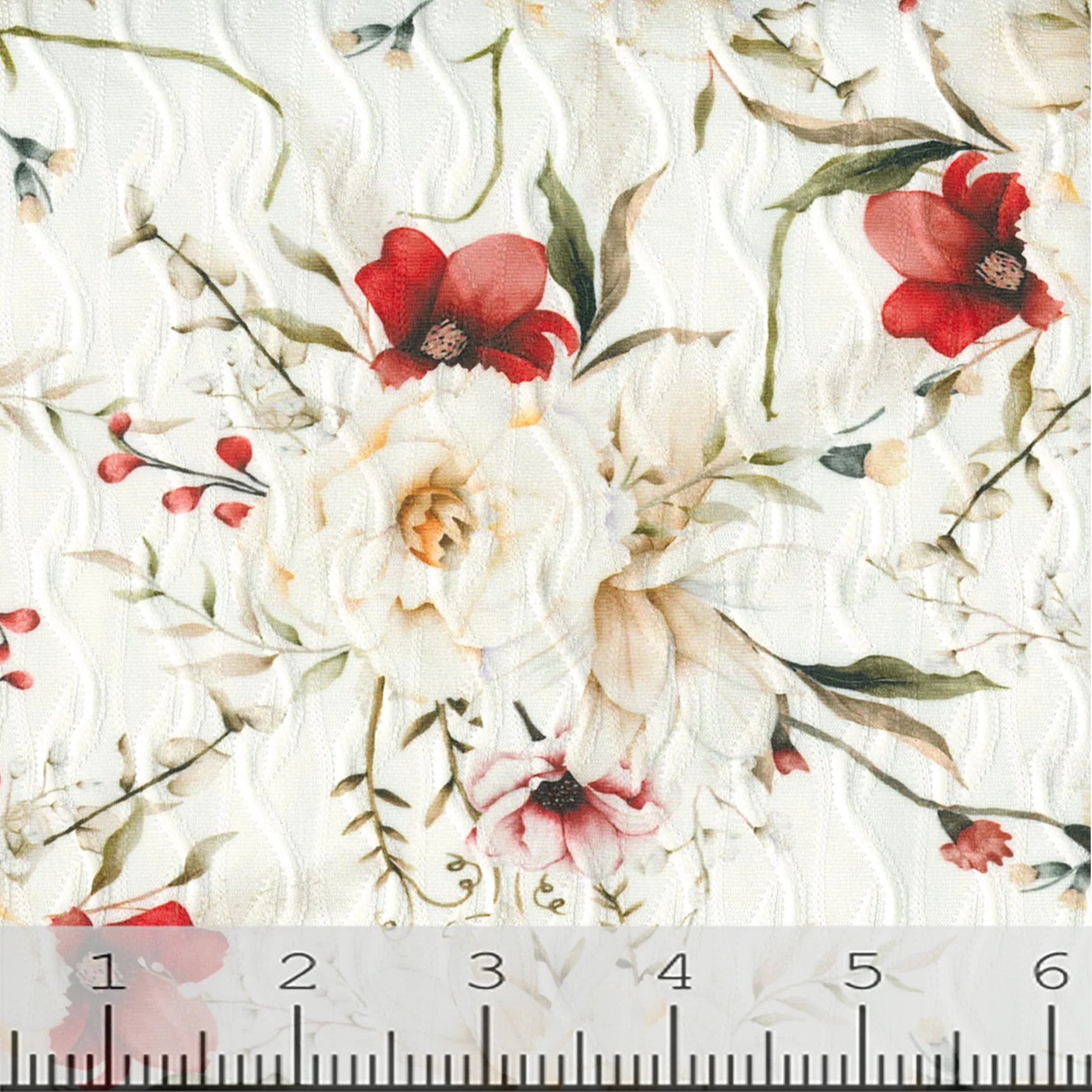 Fashion Floral Print Knit Fabric 248 - Image 6
