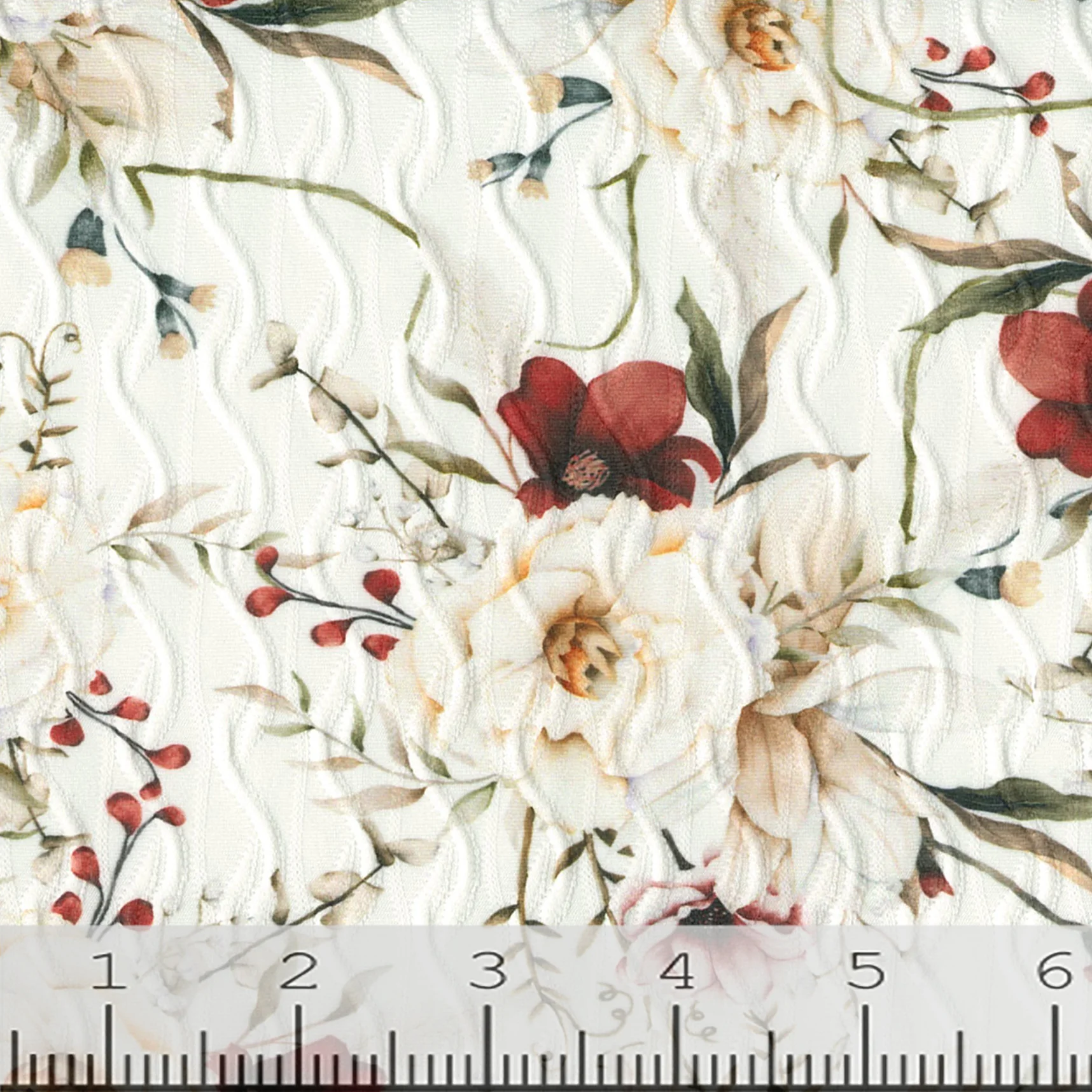 Fashion Floral Print Knit Fabric 248 - Image 7