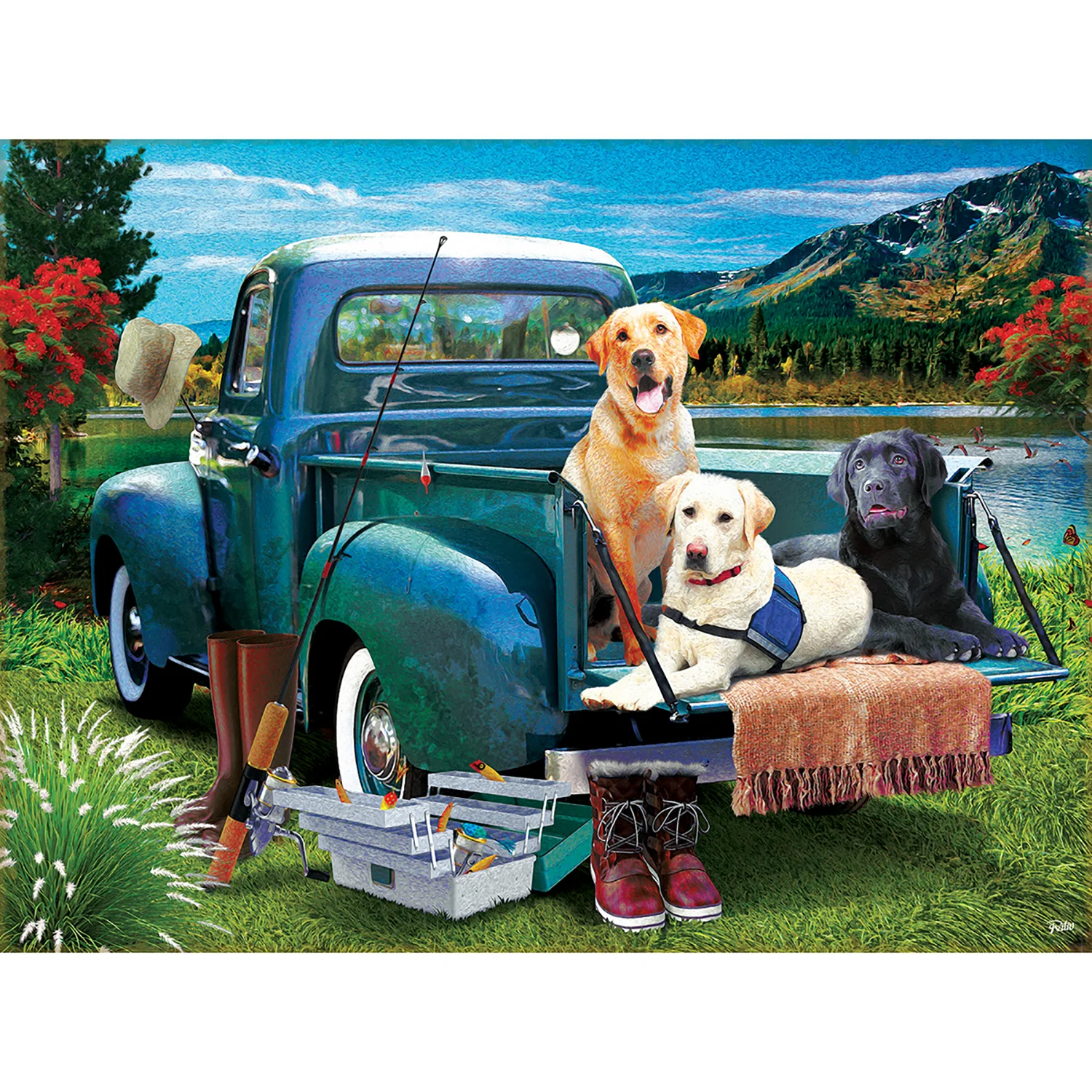 Fisherman's Helpers 500 PC Puzzle 42251