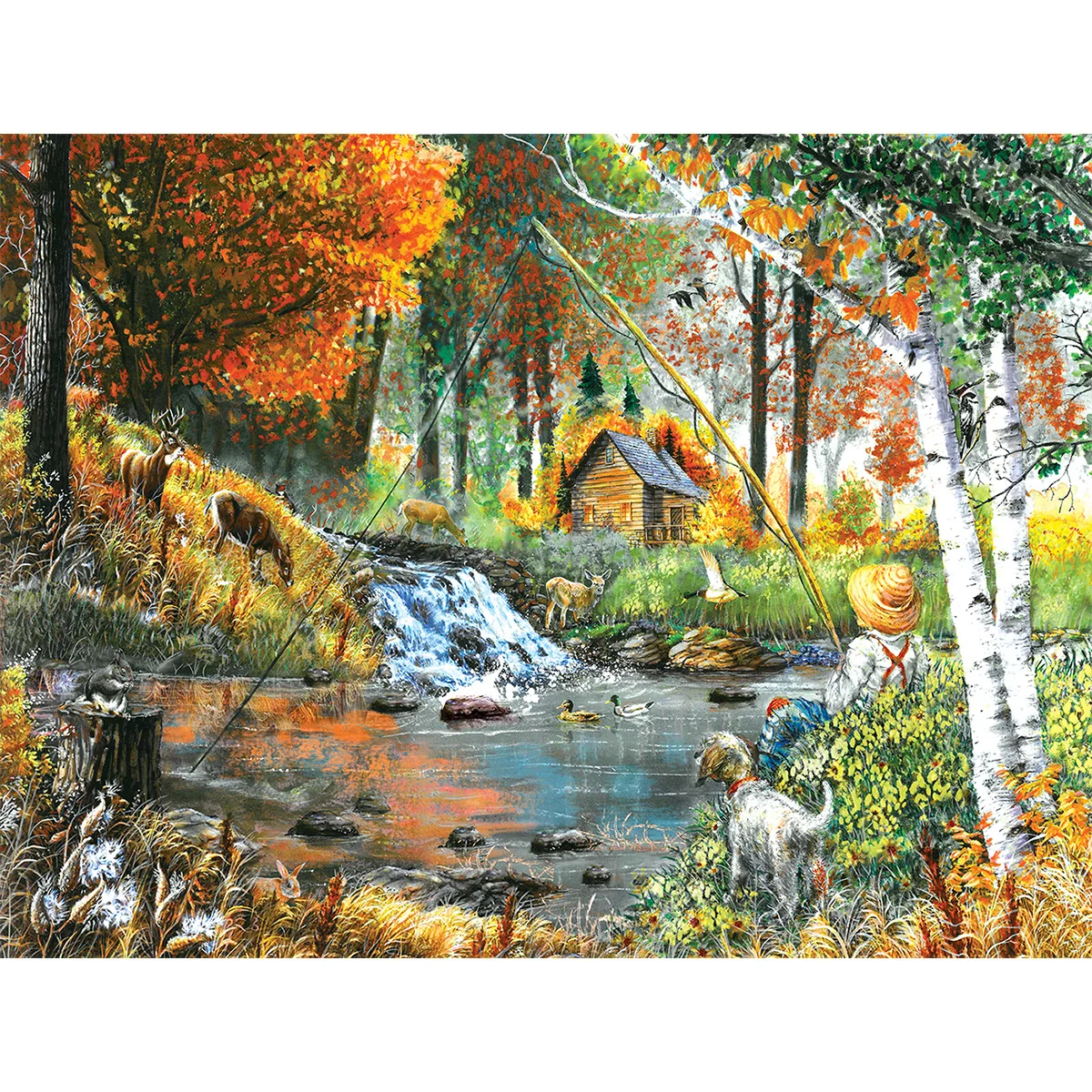 Fishing Companions 500 PC Puzzle 52317 - Image 2