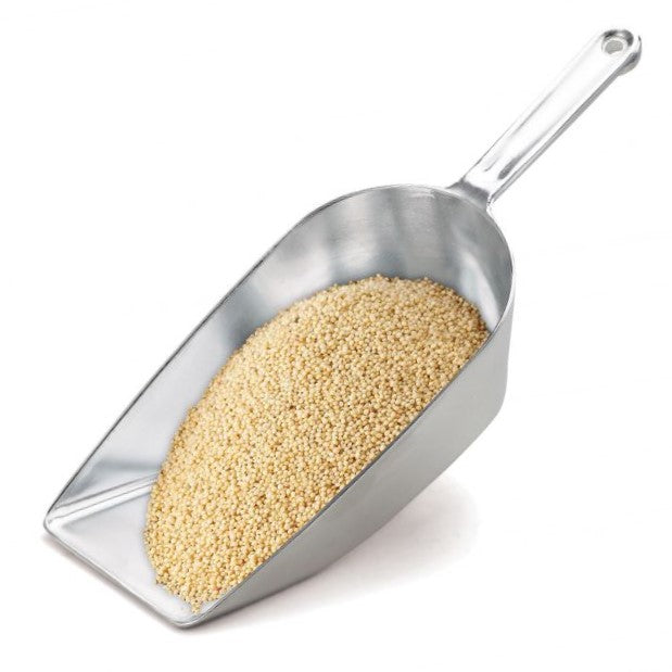 Flat Bottom Aluminum Scoop 30 - Image 5