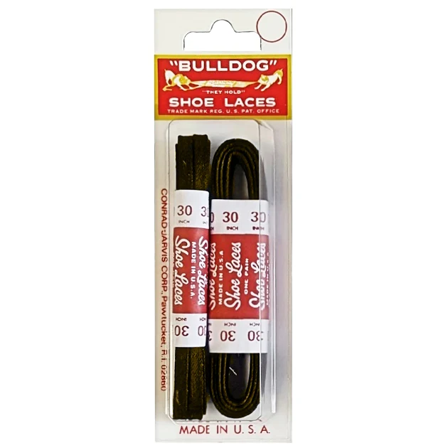 Flat Waxed Dress Shoe Laces 4471 - Image 2
