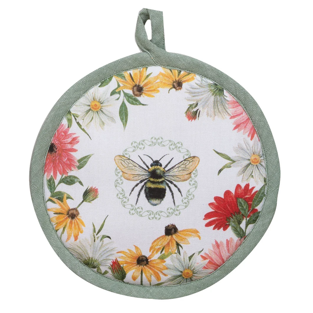 Floral Buzz Potholder R4412