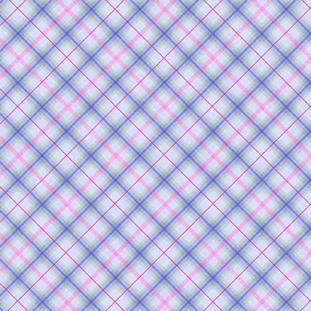 Floral Flutter Collection Plaid Cotton Fabric 39924 - Image 2