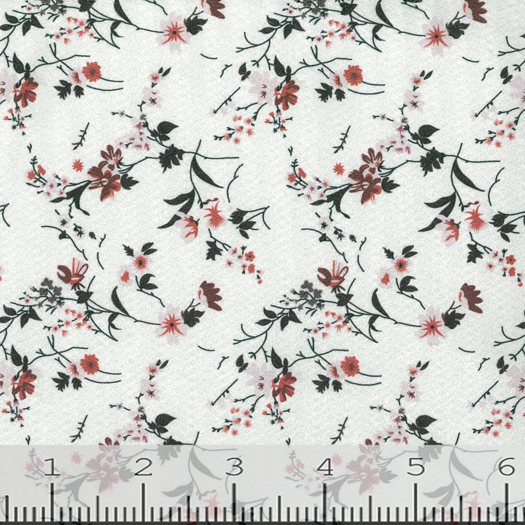 Floral Print Knit Fabric 250 - Image 2