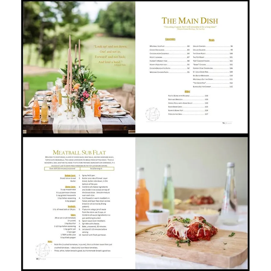 Food from the Heart Cookbook 9780578510408 - Image 3