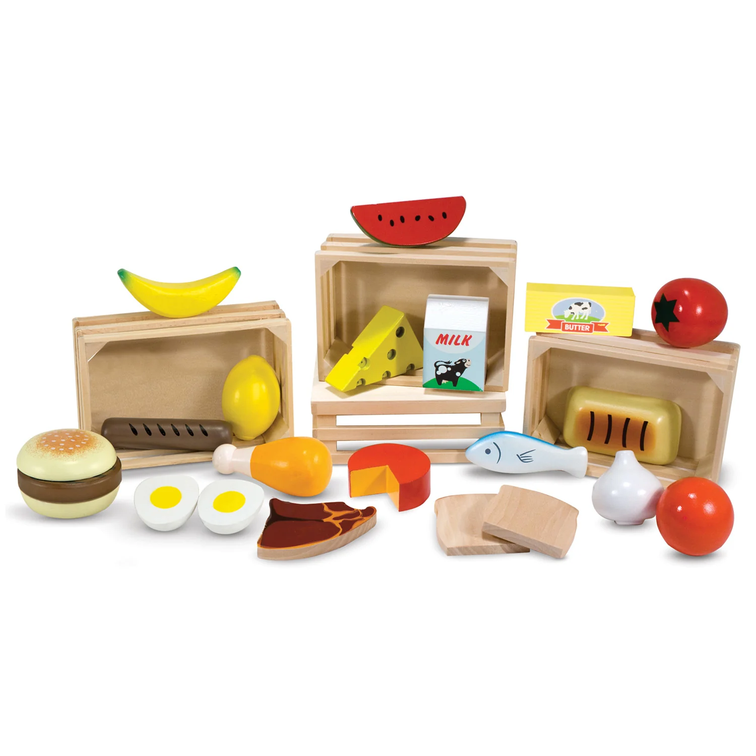 Food Groups - Wooden Play Food 271 - Image 2