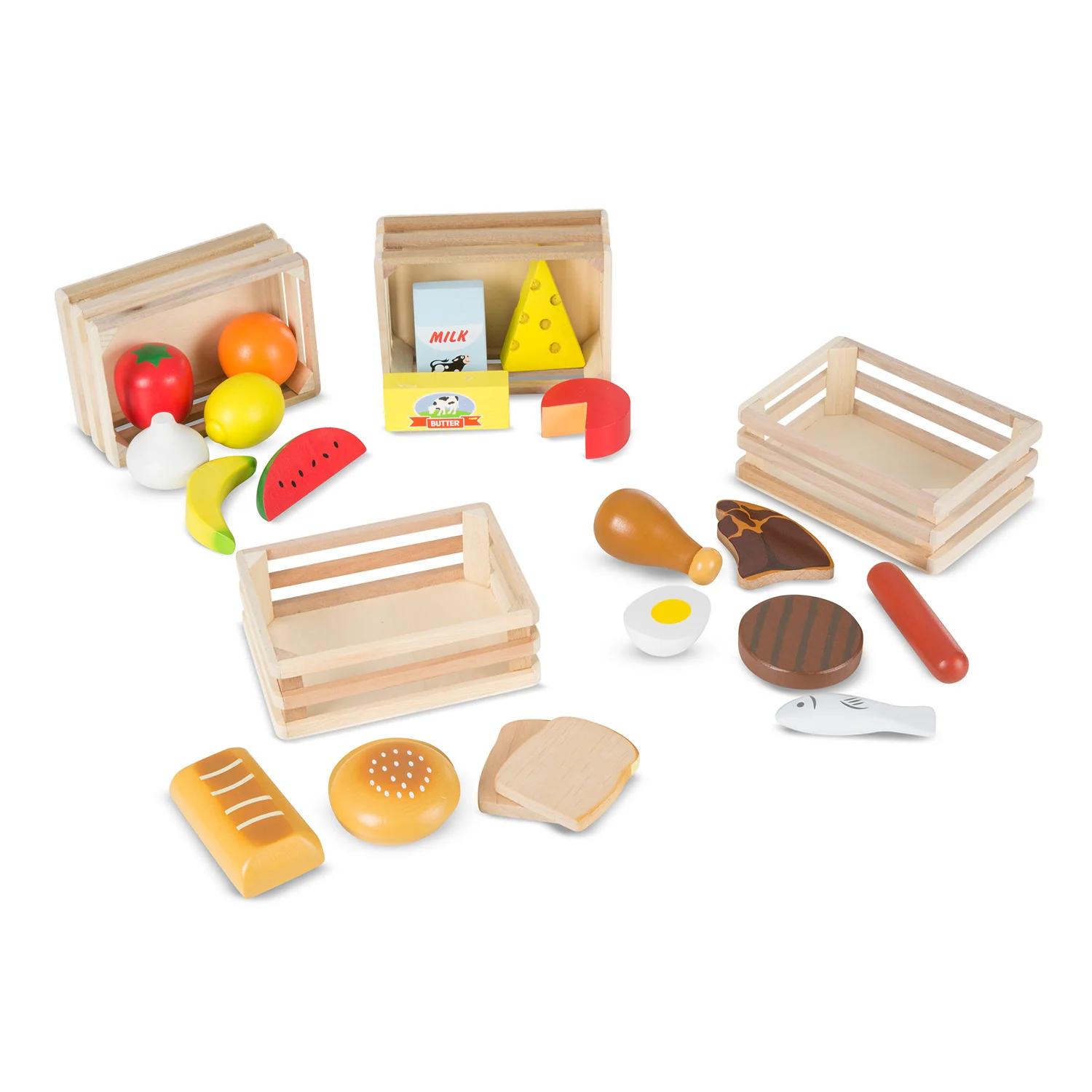 Food Groups - Wooden Play Food 271 - Image 4
