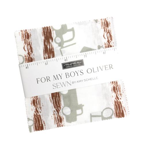 For My Boys Cotton Fabric Charm Pack 251