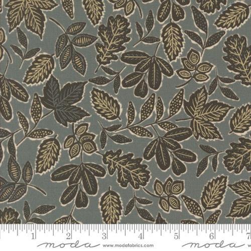 Foraged Found and Hand Me Down Collection Scattered Leaves Cotton Fabric 45633 - Image 4