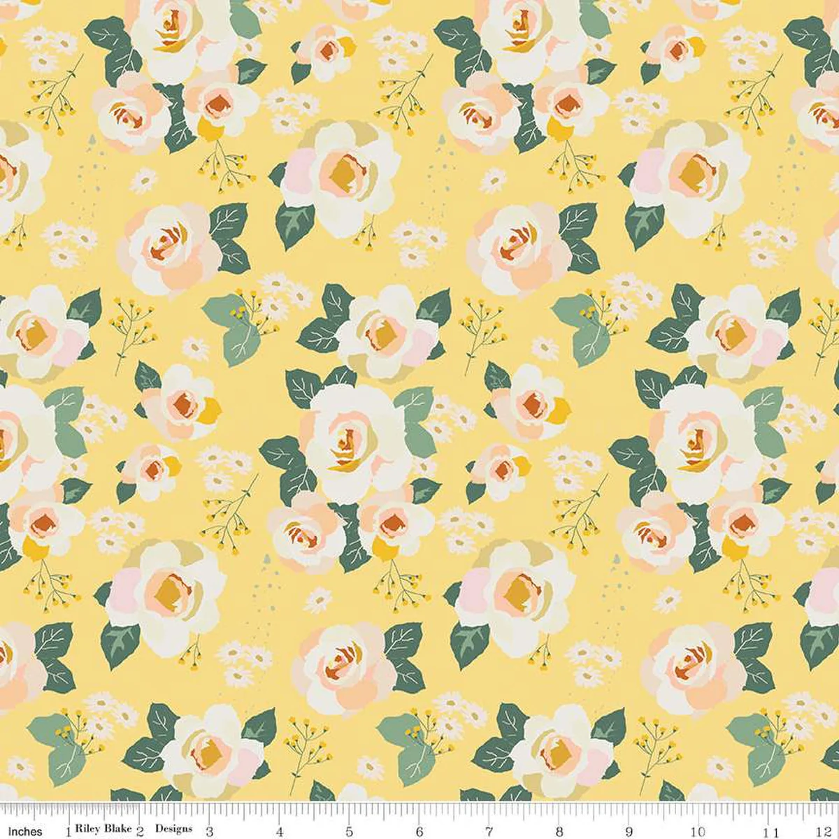 Forgotten Memories Collection Floral Cotton Fabric C12750 - Image 2