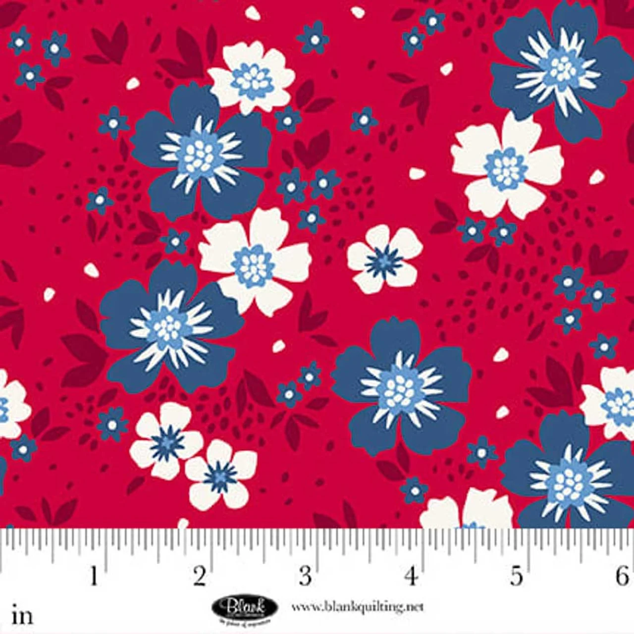 Front Porch Charm Collection Large Floral Cotton Fabric 4693 - Image 3