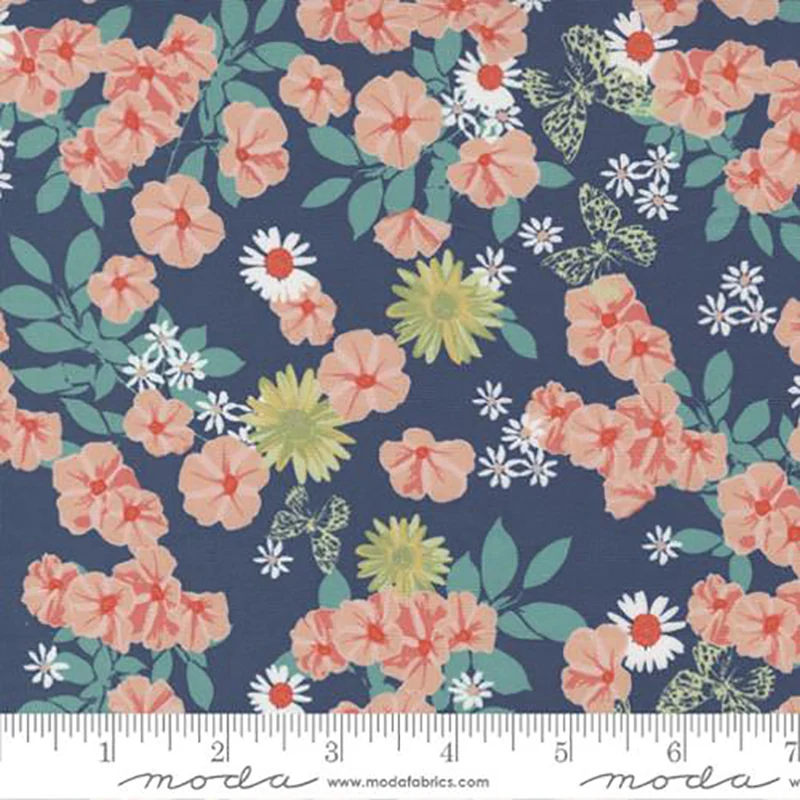 Garden Society Collection Petunias Cotton Fabric 11891 - Image 2