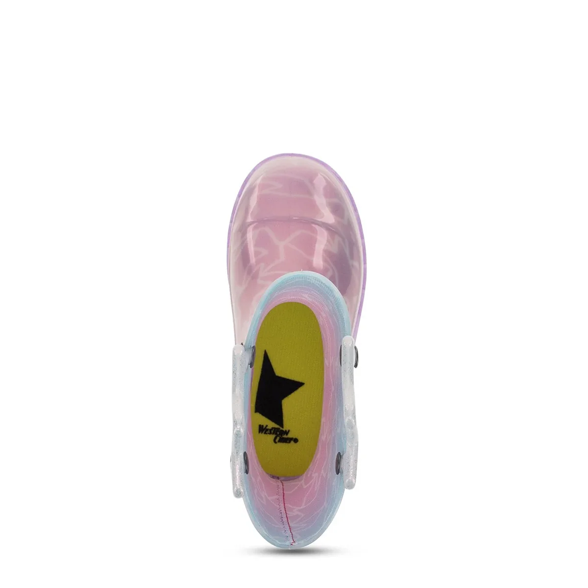 Girls' Glitter Stars Lighted Rain Boot 24128251 - Image 4